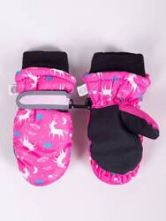 Yoclub! Rękawiczki Narciarskie Dziewczęce 10cm