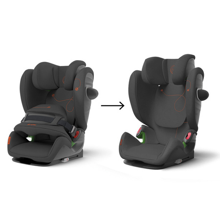 Cybex Pallas G I-Size Fotelik Samochodowy 9-50 kg Lava Grey 2023