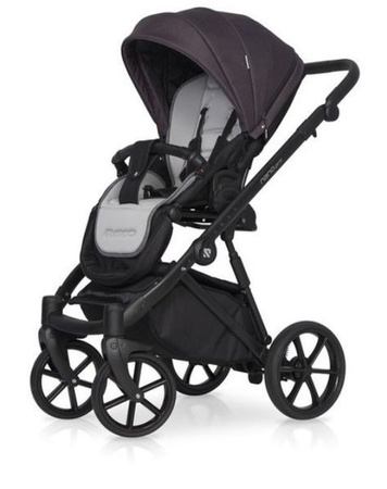 Riko Nano Pro Wózek Głęboko-Spacerowy 2w1 Plum