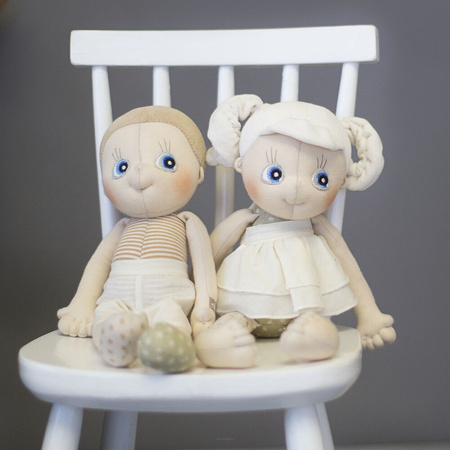 Rubens Barn Pierwsza Miękka Lalka Przytulanka Dla Dzieci Daisy EcoBuds