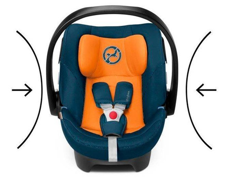 Cybex Talos S Lux Wózek Głęboko-Spacerowy + Cybex Aton 5 Fotelik Samochodowy 0-13kg + Adaptery Srebrna Rama Deep Black