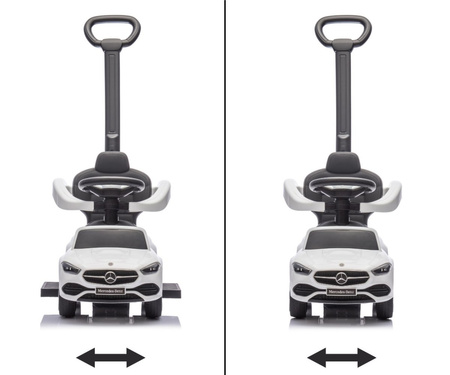 Milly Mally Jeździk z Rączką Mercedes C-Class White