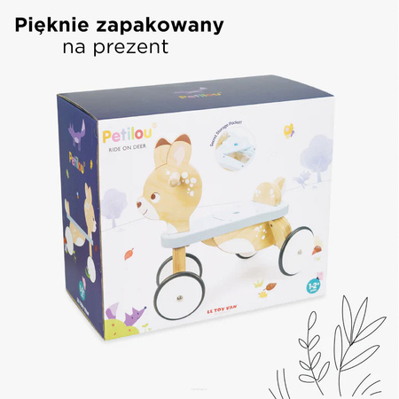 Le Toy Van Drewniany Pierwszy Jeździk Jelonek
