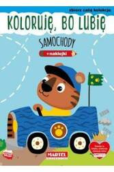 Martel Kolorowanka Koloruje Bo Lubie Samochody