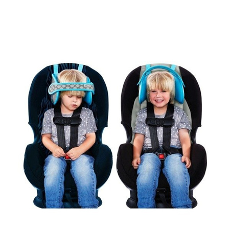 NapUp Opaska Podtrzymująca Głowę w Foteliku Samochodowym Niebieska