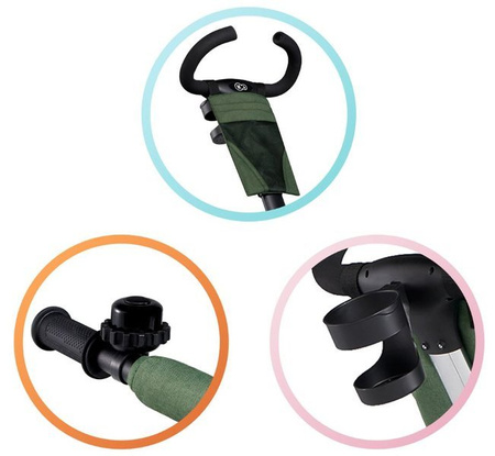 Kinderkraft Spinstep Rowerek Trójkołowy Platinium Grey