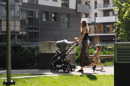 Kidnort Isbjörn Wózek Spacerowy Czarny