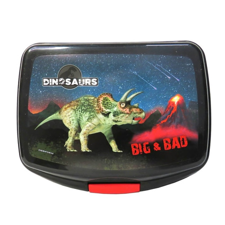 Derform Zestaw Śniadaniówka + Bidon Dinozaury