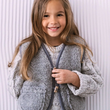 Zaffiro Kamizelka wełniana Nevada 110/116 Grey