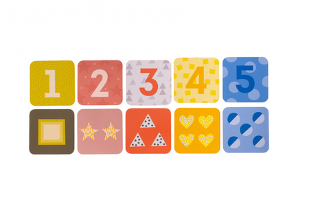 Taf Toys Ilustrowane Karty Savannah z Lusterkiem