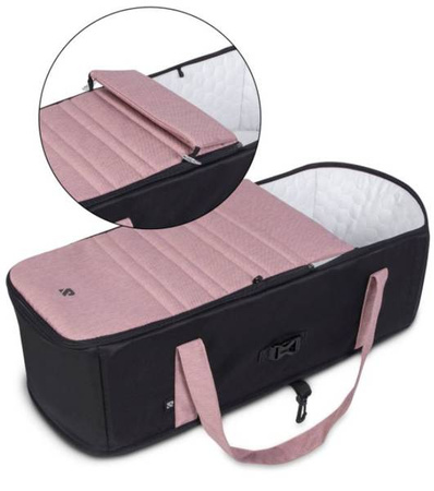 Riko Nuno Pro Wózek Głęboko-Spacerowy 2w1 z Miękką Gondolą Rose