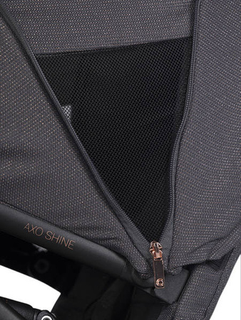 Cavoe Axo Shine Wózek Głęboko-Spacerowy French Gray