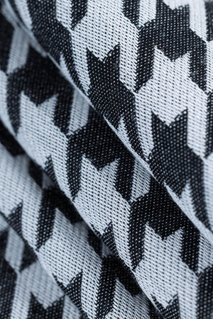 LennyLamb Nosidełko LennyLight Z Tkaniny Żakardowej (44% Bawełna, 32% Jedwab, 24% Wiskoza Bambusowa), Rozmiar Standard - Pata De Gallo Pixels