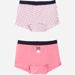 Yoclub! Bokserki Dziewczęce Model 01  2-PAK 146-152