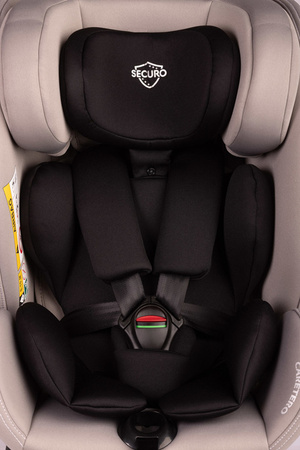 Caretero Securo i-Size Fotelik Samochodowy 0-36 kg Light Grey