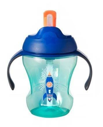 Tommee Tippee Exp Kubek Niekapek Ze Słomką Boy 230ml, 6m+new 44701391