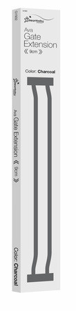Dreambaby Rozszerzenie Bramki Bezpieczeństwa Ava GATE/Liberty - 9cm (wys. 76cm) - Szare