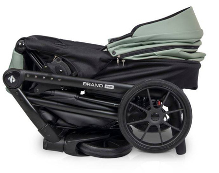 Riko Brano Pro Wózek Głęboko-Spacerowy 2w1 Lagoon