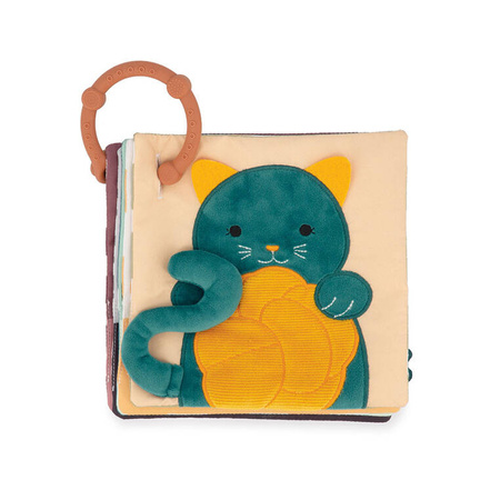 Kaloo Karty sensoryczne miękkie dwustronne 5 szt. Kotki Stimuli