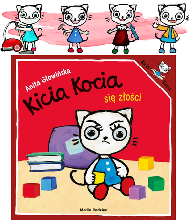 Media Rodzina Książeczka Kicia Kocia Się Złości