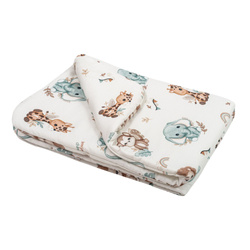 Bonjour Cherie Bambusowa Kołderka Niemowlaka Safari 65x75 cm