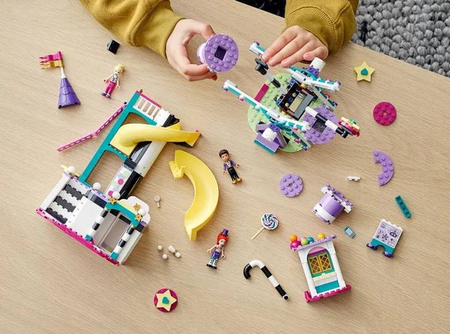 Lego Friends Magiczny Diabelski Młyn i Zjeżdżalnia 41689