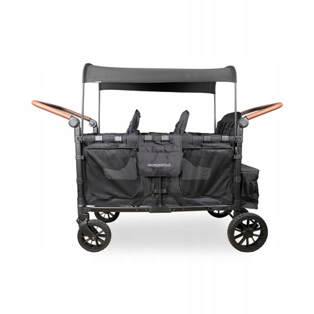 Wonderfold Wózek Wielofunkcyjny 6-osobowy W6 Pro Stroller Black