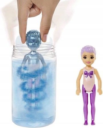 Barbie Color Reveal Brokatowa Chelsea Lalka Ast CDU GWC59