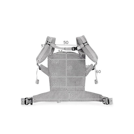 Kinderkraft Milo Nosidełko Szary