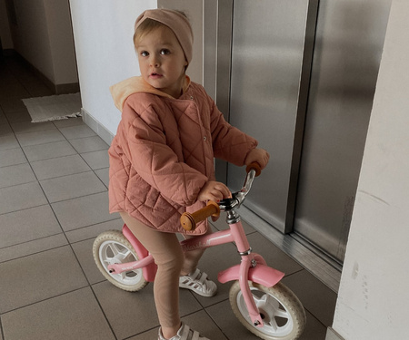 Milly Mally Rowerek Biegowy Marshall Pink