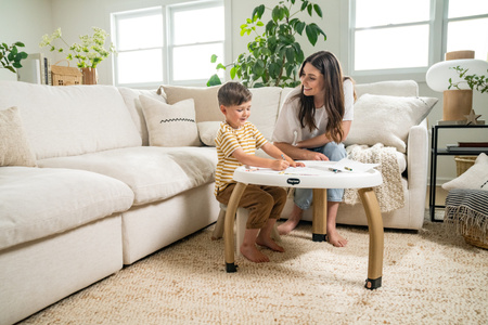 Tiny Love Stacjonarne Centrum Aktywności 5w1 - Stoliczek Décor Czarno-Biały