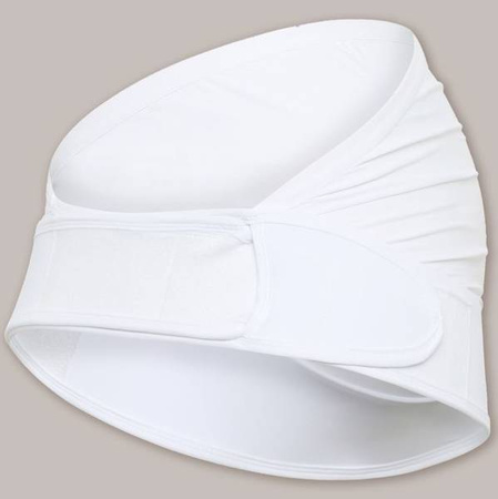 Carriwell Pas Ciążowy Regulowany Biały S/M