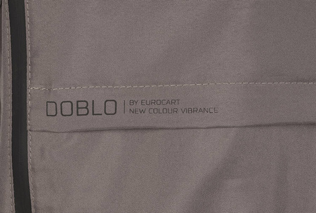 Euro-Cart Doblo Wózek Spacerowy Bliźniaczy lub Rok Po Roku Taupe