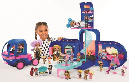 L.O.L Surprise 4w1 Glamper Modowy Kamper Zjeżdżalnia Camper
