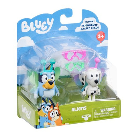 Moose Bluey I Chloe Kosmici Pieski Figurki Akcesoria Ruchome Elementy
