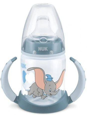 Nuk FC PP Butelka 150 ml Disney Dumbo z Uchwytem i Ustnikiem Silikonowym Niakapek