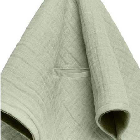 Bibs Cuddle Cloth Kangoroo Pieluszka Przytulanka z Zawieszką Na Smoczek Sage