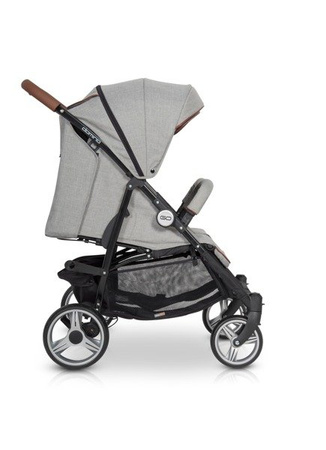 Easy Go Domino Wózek Bliźniaczy Latte