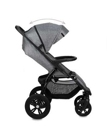 MoMi Miya Wózek Spacerowy Szary