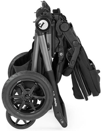 PegPerego GT4 Wózek Głęboko-Spacerowy Terenowy 2w1 Black Shine