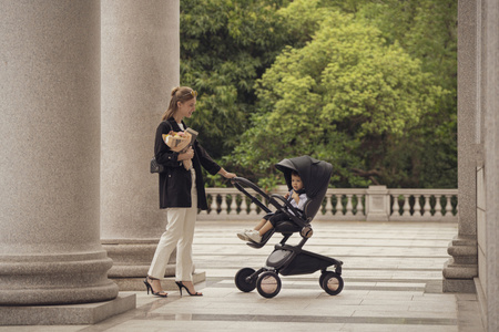 Mima Creo Wózek Spacerowy - Black/Czarny