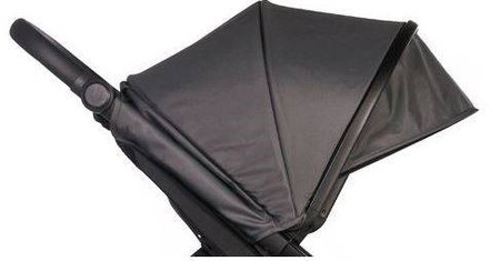 Petite&Mars Street+ Air Wózek Spacerowy Stelaż Oak z Osłoną na Nóżki + Budka Carbon Grey