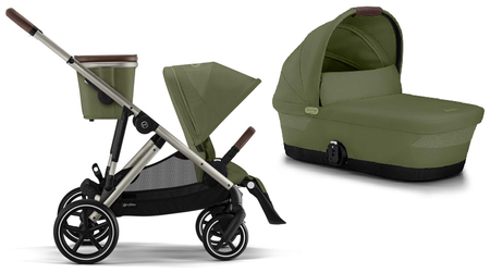 Cybex Gazelle S Wózek Głęboko-Spacerowy Rok Po Roku Moss Green