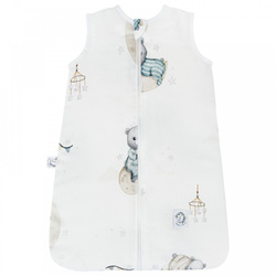 Bonjour Cherie Bambusowy Śpiworek do spania Średniaka Misie 3-12 mc