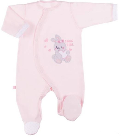 Pajac Newborn r.46 Róż