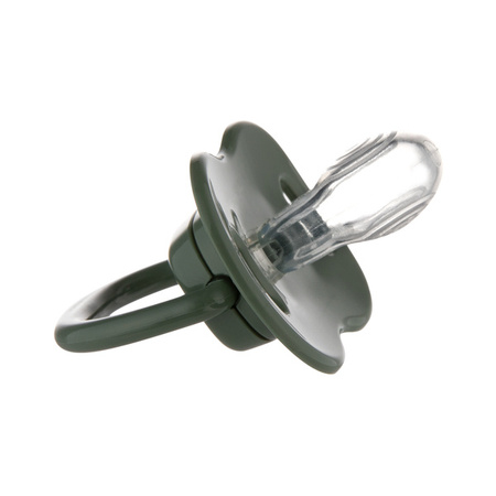 Canpol Babies Mountains Smoczek Uspokajający Silikon Symetryczny 0-6m 2 szt 34/930_gre Zielony