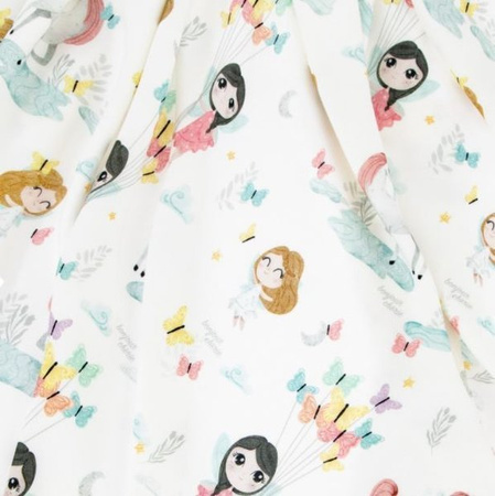 Bonjour Cherie Bambusowy Otulacz Średniaka 100x110cm Elfy