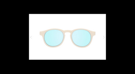 Babiators Keyhole O-KEY014-M Blue Mirrored Lenses Rozmiar 3-5+ Sweet Cream