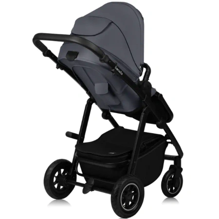 Lionelo Amber Plus Wózek Głęboko-Spacerowy 2w1 Grey Graphite