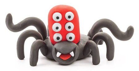 Hey Clay Masa Plastyczna Pająk